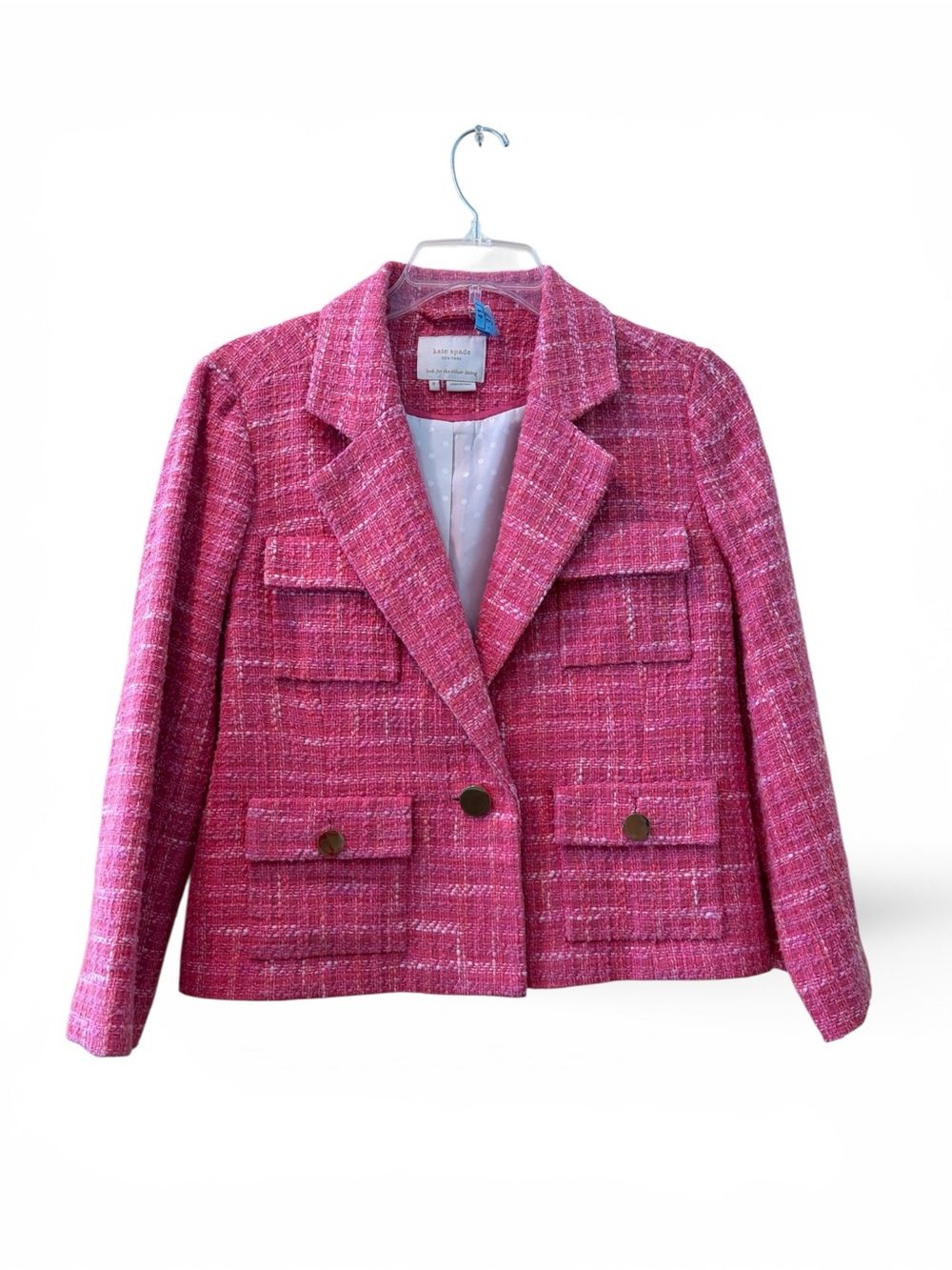 kate spade Pink Tweed Two-Piece Set - Picture 4 of 9